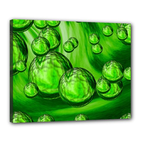 Magic Balls Canvas 20  X 16  (framed) by Siebenhuehner