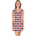 Patriotic Stars Bodycon Dress View1