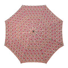 Far Out Geometrics Golf Umbrella by StuffOrSomething