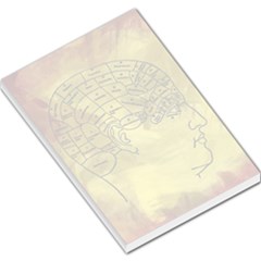 Brain Map Large Memo Pad by StuffOrSomething