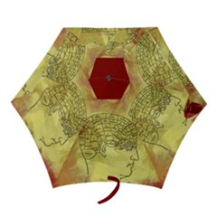 Brain Map Mini Folding Umbrella by StuffOrSomething