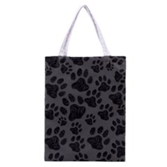 Black Cat All Over Print Classic Tote Bag by OCDesignss