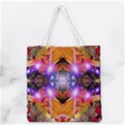 Abstract Flower All Over Print Grocery Tote Bag View1