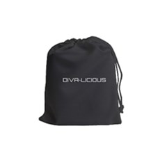 Diva Licious  Drawstring Pouch (medium) by OCDesignss