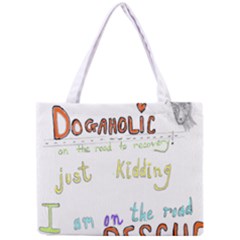 D0gaholic All Over Print Tiny Tote Bag by Rokinart