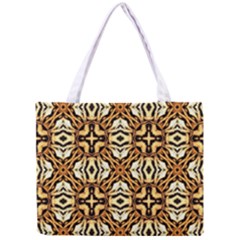 Faux Animal Print Pattern Tiny Tote Bag by GardenOfOphir