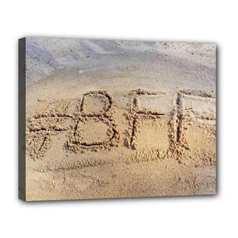 #bff Canvas 14  X 11  (framed) by yoursparklingshop