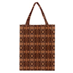 Faux Animal Print Pattern Classic Tote Bags by GardenOfOphir