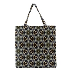 Faux Animal Print Pattern Grocery Tote Bags by GardenOfOphir