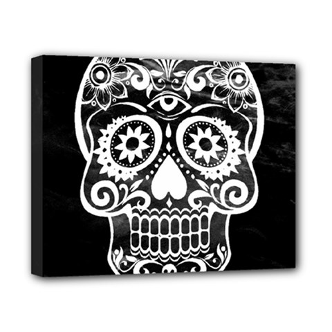 Skull Canvas 10  X 8  by ImpressiveMoments