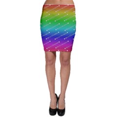 Merry Christmas,text,rainbow Bodycon Skirts by ImpressiveMoments