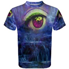 Waterfall Tears Men s Cotton Tees by icarusismartdesigns