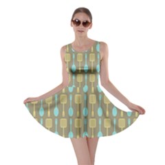 Spatula Spoon Pattern Skater Dresses by GardenOfOphir