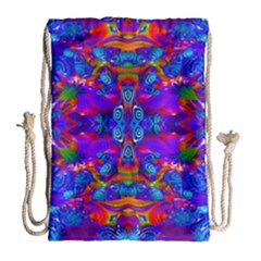 Abstract 4 Drawstring Bag (large) by icarusismartdesigns