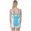 Party Deer With Bunting Women s Boyleg One Piece Swimsuits View2