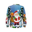 Funny Santa Claus In The Forrest Boys  Sweatshirts View2