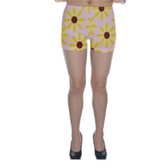 Sunflower Skinny Shorts by CraftyLittleNodes