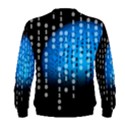 Binary Rain Men s Sweatshirt View2