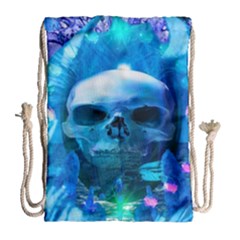 Skull Worship Drawstring Bag (large) by icarusismartdesigns