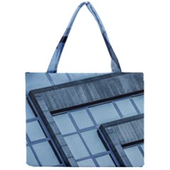 Abstract View Of Modern Buildings Tiny Tote Bags by OZMedia