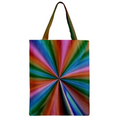 Abstract Rainbow Zipper Classic Tote Bags by OZMedia