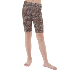 Camo Desert Kid s Mid Length Swim Shorts by trendistuff