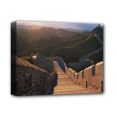 Great Wall Of China 2 Deluxe Canvas 14  X 11  by trendistuff