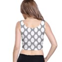 Grey Polkadot Crop Top View3