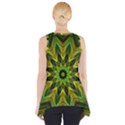 Woven Jungle Leaves Mandala Side Drop Tank Tunic View2