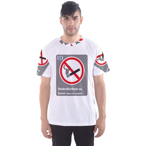 No Smoking  Men s Sport Mesh Tee by MRTACPANS