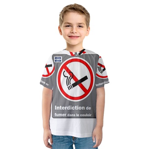 No Smoking  Kid s Sport Mesh Tee by MRTACPANS