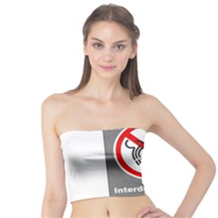 No Smoking  Tube Top by MRTACPANS