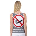 No Smoking  Women s Basketball Tank Top View2