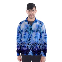 Clockwork Blue Wind Breaker (men) by icarusismartdesigns