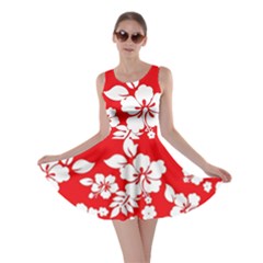 Red Hawaiian Skater Dress by AlohaStore