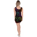 Retro Rainbow Cats  Sleeveless Bodycon Dress View4