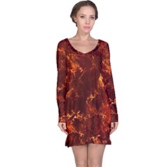 Hotlava Long Sleeve Nightdress by designsbyamerianna