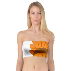 Thanksgiving Turkey - Transparent Bandeau Top by Valentinaart