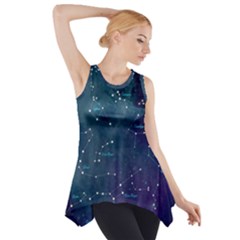 Constellations Side Drop Tank Tunic by DanaeStudio