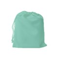 Mint color Drawstring Pouches (Large)  View2