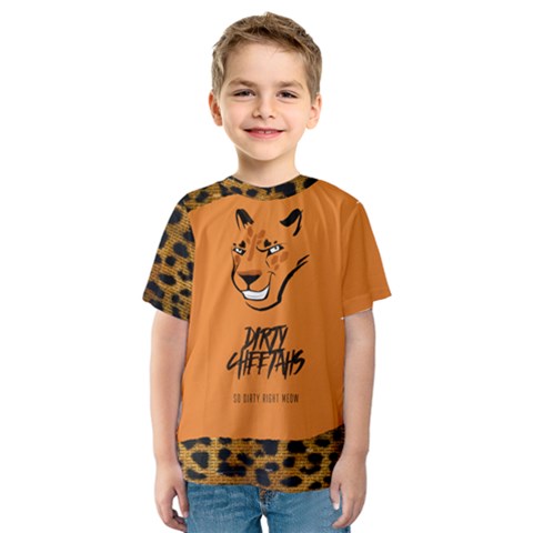 Getgood Dirty Cheetah Kids  Sport Mesh Tee by DirtyCheetahs