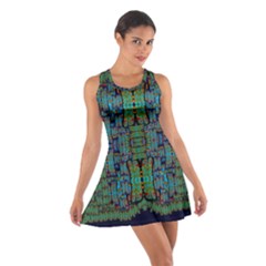 A Bird I Am From Paradise Cotton Racerback Dress by pepitasart