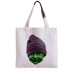 Evil Golbin Zipper Grocery Tote Bag by dflcprints