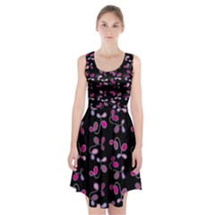 Magenta Garden Racerback Midi Dress by Valentinaart