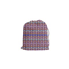 Ethnic Colorful Pattern Drawstring Pouches (xs)  by dflcprints