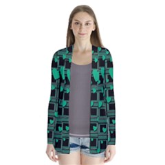 Green Love Cardigans by Valentinaart