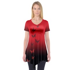 Lepidopteran Short Sleeve Tunic  by RespawnLARPer