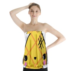 Kawaii Pineapple Strapless Top by CuteKawaii1982