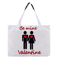 Be Mine Valentine Medium Tote Bag by Valentinaart