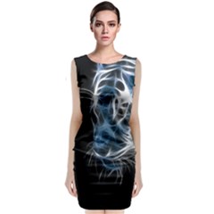 Ghost Tiger Classic Sleeveless Midi Dress by Brittlevirginclothing